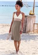 BEACH TIME Strandkjole  creme / taupe / gammelrosa