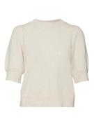 VERO MODA Pullover 'VMDoffy'  beige-meleret