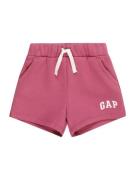 GAP Bukser  lyserød / magenta / hvid