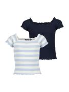 BLUE SEVEN Bluser & t-shirts  navy / lyseblå / hvid