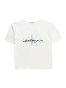 Calvin Klein Jeans Bluser & t-shirts 'SERENITY'  lyseblå / sort / hvid