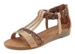 LASCANA Sandaler med rem  beige / brun