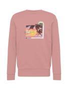 WESTMARK LONDON Sweatshirt 'Collage Fun'  brun / lavendel / orange / pink