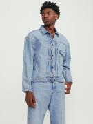 JACK & JONES Overgangsjakke 'BRENT'  blue denim