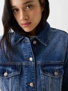 Bershka Overgangsjakke  blue denim