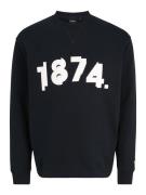 Lyle & Scott Big&Tall Sweatshirt '1874'  navy / hvid