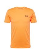 EA7 Emporio Armani Bluser & t-shirts  orange / rød / sort