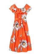 Desigual Sommerkjole 'Daisy'  gul / orange / sort / hvid