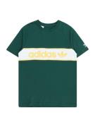 ADIDAS ORIGINALS Shirts  gul / smaragd / hvid