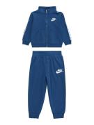 Nike Sportswear Joggingdragt  blå / hvid