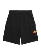 Nike Sportswear Bukser  gul / orange / sort