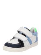 clic Sneakers 'CL-21077-B'  lyseblå / mørkeblå / neongrøn / hvid