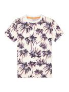 GARCIA Shirts  aubergine / lyseorange / sort / offwhite
