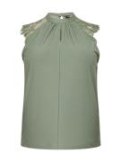 Vero Moda Curve Bluse 'VMMilla'  khaki