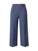 MAX&Co. Bukser med fals 'OMAGGIO'  natblå