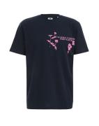 WE Fashion Bluser & t-shirts  mørkeblå / pink