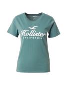 HOLLISTER Shirts  petroleum / hvid