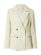 Guido Maria Kretschmer Women Blazer 'Madita'  beige / pastelgul / guld / hvid