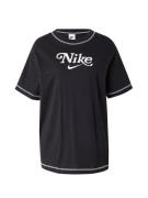 Nike Sportswear Shirts  sort / hvid
