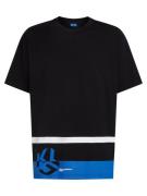 KARL LAGERFELD JEANS Bluser & t-shirts  blå / sort / hvid
