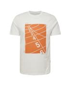 BLEND Bluser & t-shirts  orange / offwhite