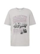 Springfield Bluser & t-shirts 'RECONSIDER'  grå / antracit / mørkegrå / lysviolet