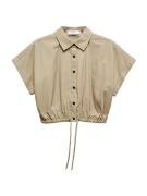 MANGO Bluse 'Milly'  beige