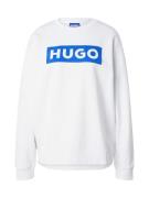 HUGO Sweatshirt 'Classic'  blå / hvid