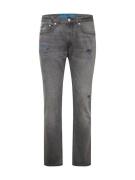 HUGO Jeans 'Ash'  royalblå / grå / mørkegrå