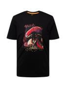 BOSS Bluser & t-shirts 'Tee Mushroom'  khaki / blodrød / knaldrød / sort