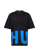 HUGO Bluser & t-shirts 'Nannavaro'  azur / sort