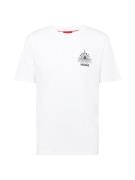 HUGO Bluser & t-shirts 'Dedico'  sort / hvid