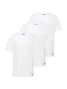 HUGO Bluser & t-shirts 'Naolo'  blå / hvid