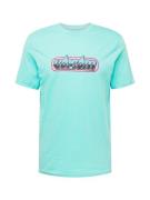 Volcom Bluser & t-shirts 'CRASH TEST'  aqua / lyseblå / lyserød / sort
