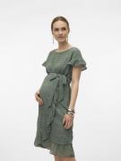 Vero Moda Maternity Kjole 'HONEY'  mørkegrøn