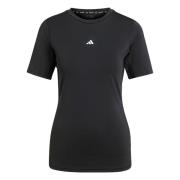 ADIDAS PERFORMANCE Funktionsbluse  sort / hvid