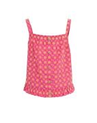 WE Fashion Bluse  gul / lys pink