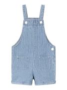 NAME IT Overalls 'Bella'  blue denim / hvid