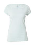 Ragwear Shirts 'FLLORAH'  pastelblå / hvid