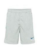 Nike Sportswear Bukser 'AIR'  blå / grå-meleret / hvid