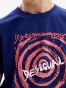 Desigual Bluser & t-shirts  ensian / melon / hvid