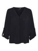 VERO MODA Bluse 'Kas'  sort