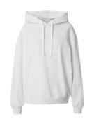 Calvin Klein Jeans Sweatshirt 'INSTITUTIONAL'  hvid / offwhite