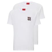 HUGO Bluser & t-shirts 'Dimento'  rød / sort / hvid