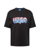 HUGO Bluser & t-shirts 'Nillumi'  blå / lyseblå / pink / sort
