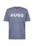 HUGO Bluser & t-shirts 'Dulivio'  dueblå / hvid