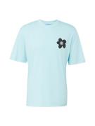 HUGO Bluser & t-shirts 'Noretto'  blå / himmelblå / rosé / sort