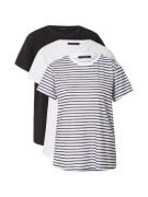 Trendyol Shirts  mørkeblå / sort / hvid