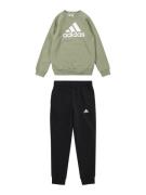 ADIDAS SPORTSWEAR Træningsdragt 'BOS'  khaki / sort / hvid