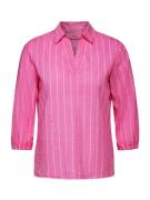 CECIL Bluse  pink / hvid